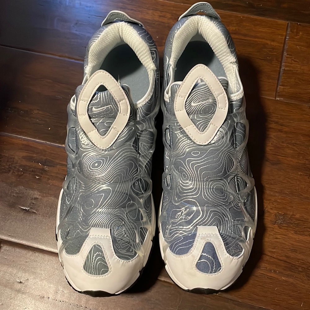 Nike Air Kukini 12 SE Topography Gray, White Sneakers NWOT